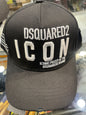 QSD Black Colour White  Embroidery Imported Unisex Cap 990805