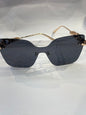 OID Frameless Golden Stick Black Shade Unisex Sunglasses SUN253