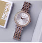 Cim Silver Copper Chain White Dial Ladies Watch 901897