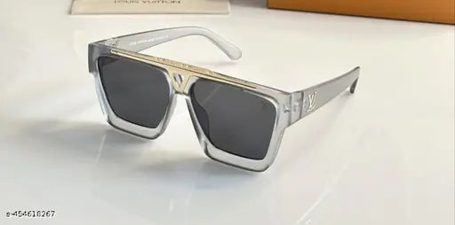 UOL Smoke Grey Frame Black Shade Premium Quality Unisex Sunglass 6129 61 13 145