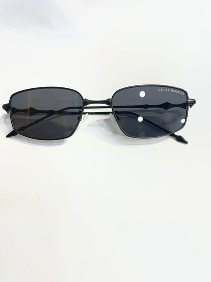 NEG GEN Black Frame Black Shade Unisex Sunglasses SUN213