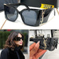 LSY Black Frame Black Shade Sunglass SUN034