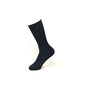 BALENZIA PREMIUM MERCERISED CREW RIB SOCKS FOR MEN- (PACK OF 1 PAIR/1U)(BLACK)