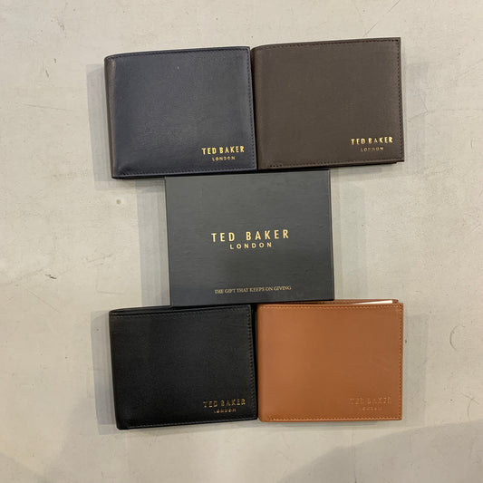 DET TED Genuine Leather Mens Wallet 989732