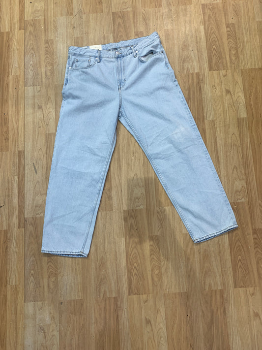 M&H Sky Blue Jeans Straight Fit 8760