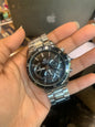 IDE EDI Black Dial Silver Chain Chrono Working Men’s Watch 990733