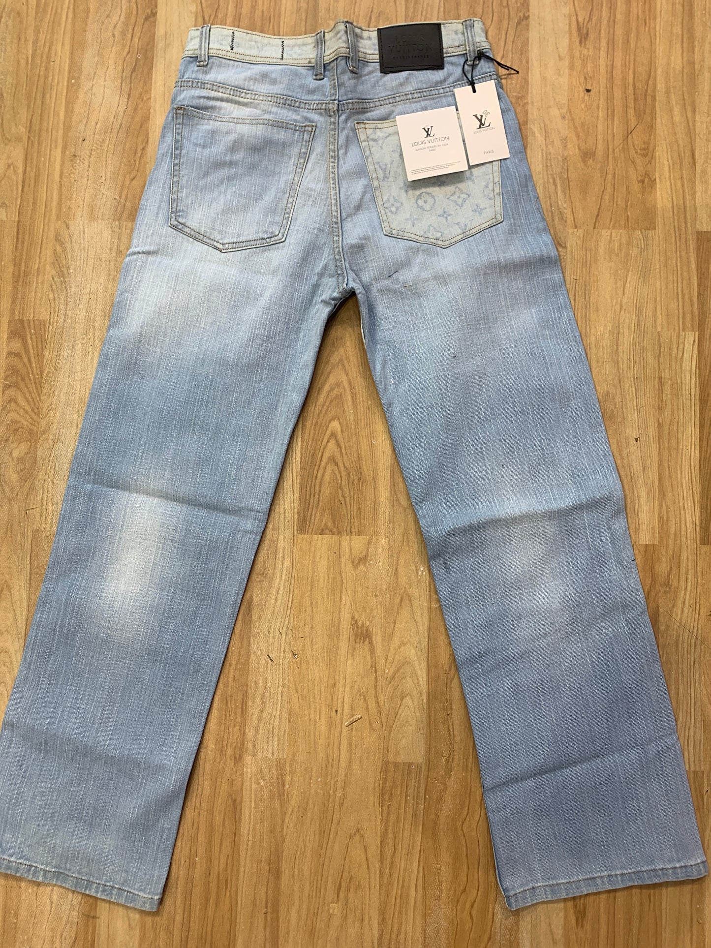 UOL Jeans Light Blue Colour Straight Fit H4010