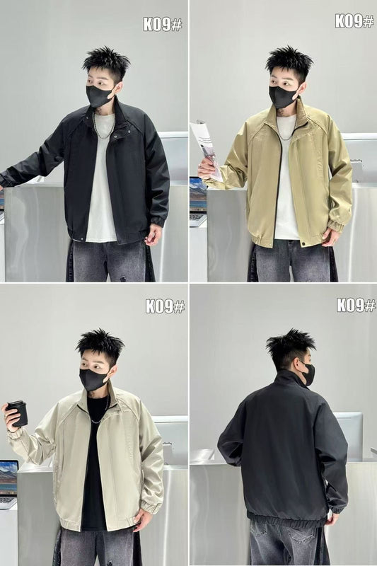 MALE GOD Light Grey Colour Premium Quality Oversized Men’s Jacket K09