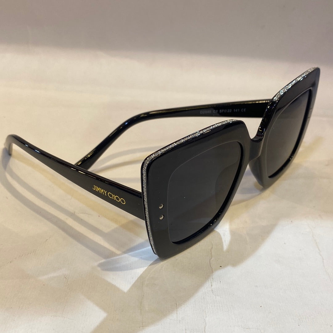 MIJ Black Frame Black Shade Sunglasses D2845 C1 57 22 141