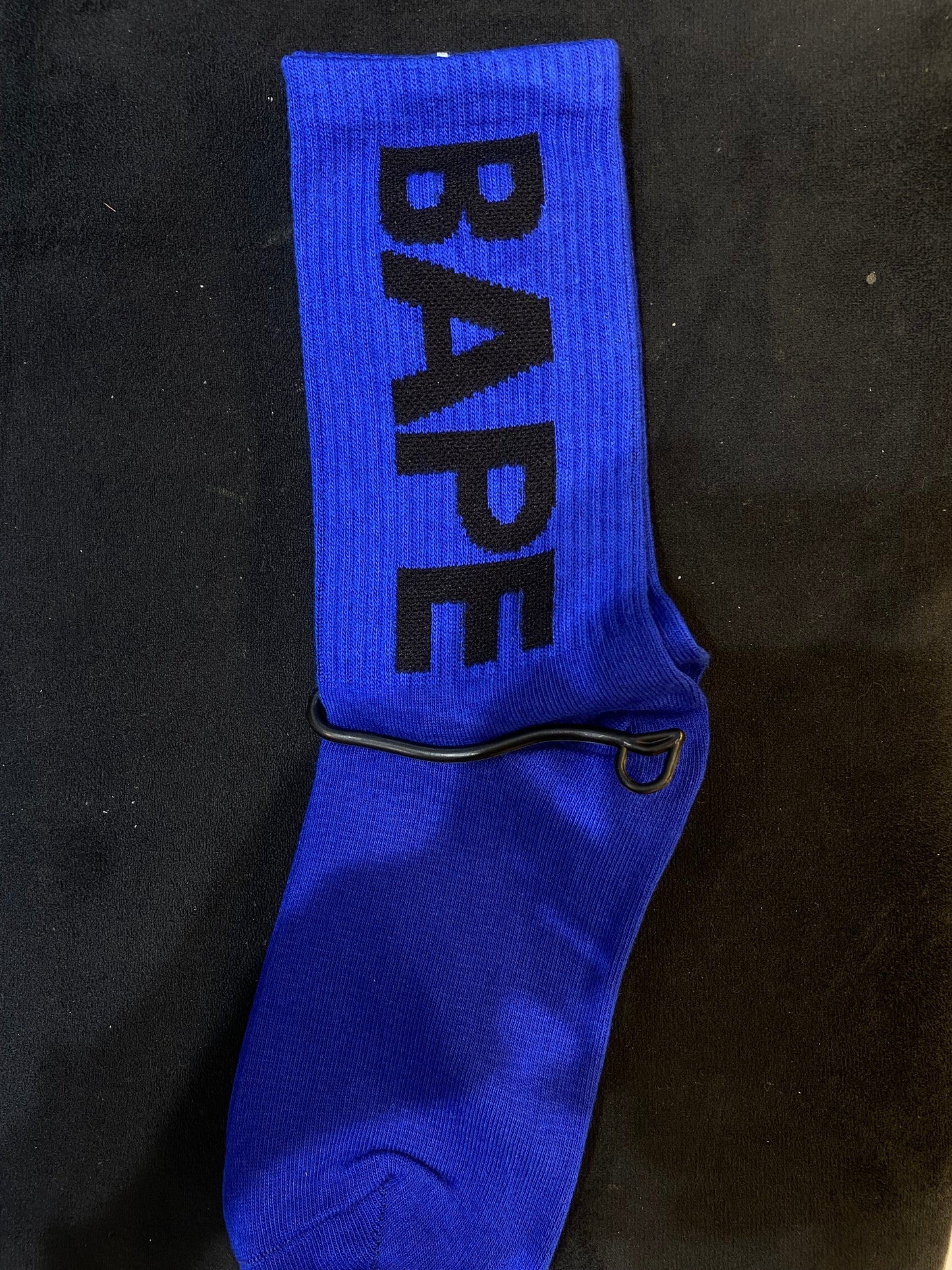 BAPE Blue Black Colour Imported Unisex Socks 987742