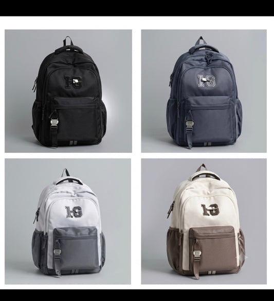 UNLIMITED 10 Embroidery Multi Colour Imported Unisex Backpack Bag 991086