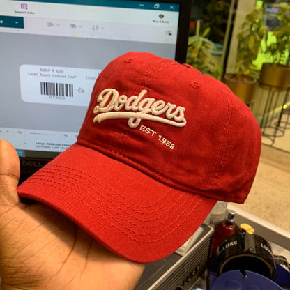 Navy Blue Colour Dod With Logo Design Sports Cap 913028