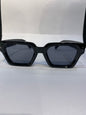 UOL Black Frame Black Shade Unisex Sunglasses W-12001 50 23 145 C1
