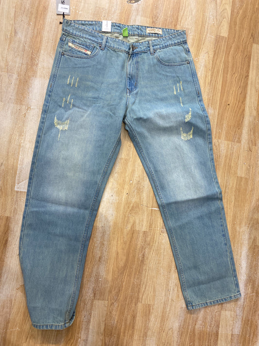 EID DIE Light Blue Colour Rugged Design Regular Fit Top Quality Men’s Jeans 989290