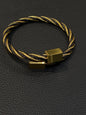 Gold Black Colour stainless steel Bracelet 987593