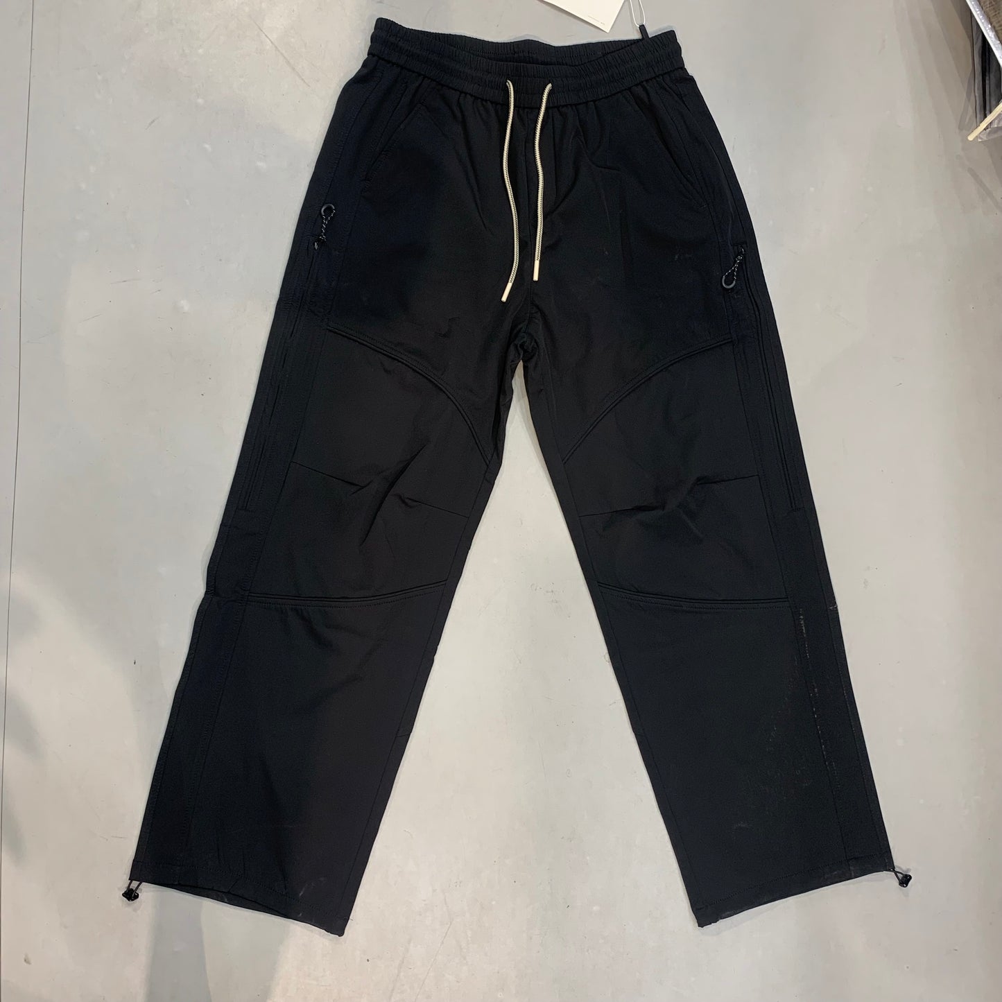 J&MC Korean Style Black Baggy Fit  Cargo Pants 3810