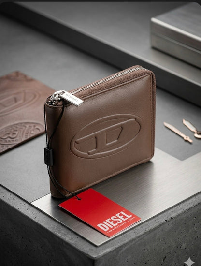 EID Multi Colour Leather Zipper Men Wallet 30309