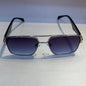YAM Sliver Black Frame Blue Shade Sungless Z104 60 14 140