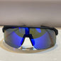 Eko Black Frame Blue Shade Unisex Sports Sunglasses 009463 60 18-140