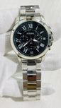 Sof Silver Chain Black Dial chronograph Man Watch 989294