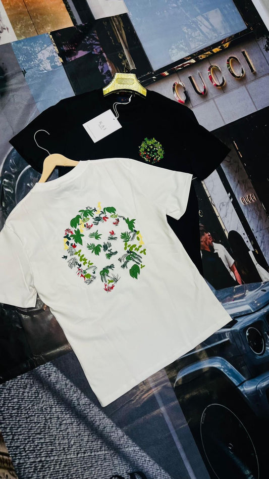KAI RHC CHR Black Colour With Green Embroidery Premium Quality Imported Unisex T-Shirt 18401