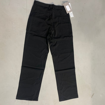 ADULTMAN A|M Black Korean Straight Fit Pant B-001
