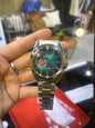 Iro  Silver Golden Chain Green Dial Automatic Men’s Watch
