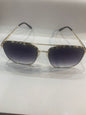 Arp Golden Black Frame Black Shade Unisex Branded Sunglasses 2A542 54 14 139