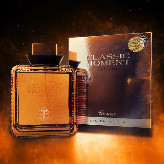 Classic Moment for Men Eau De Parfum by Rasasi 100ml 3.4 FL OZ