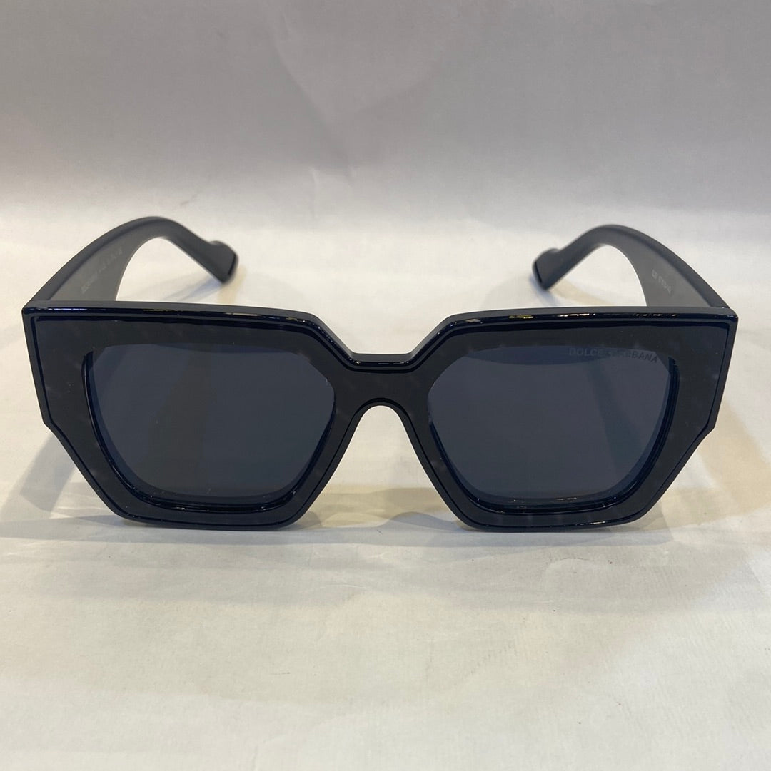 LOD DG Black Frame Black Shade Sunglass 8291 57 18-142