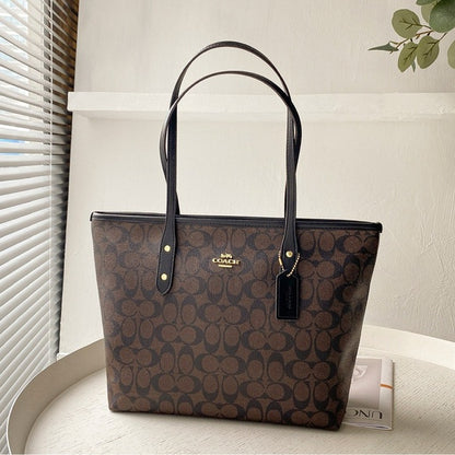 AOC Monogram Design Premium Quality Tote Ladies Bag 53701