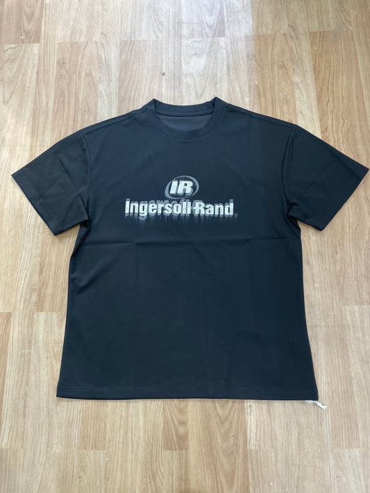 Nanquan 1988 Black Colour Ingersoll Rand Print Premium Quality Round Neck T-Shirt YP6606