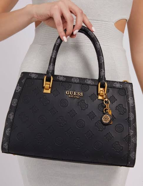 Eug Black Tote Premium Quality Ladies Bag GU833