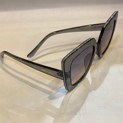 MIJ Transperent Frame Black Brown Shade Sunglasses D2845 C6 57 22 141