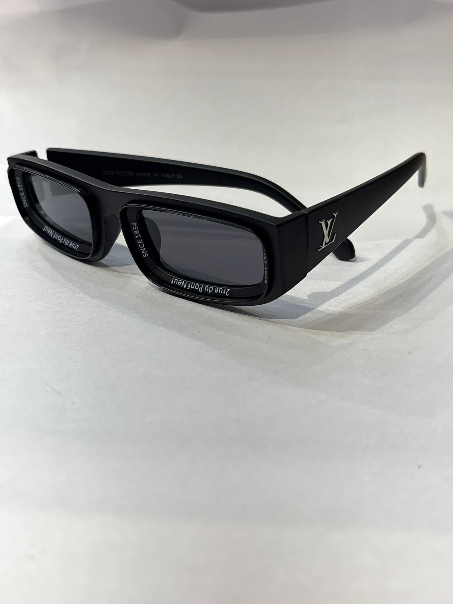 Uol Black Frame Black Shade Unisex Sunglass 61905422-145 ￼