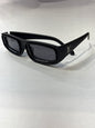 Uol Black Frame Black Shade Unisex Sunglass 61905422-145 ￼