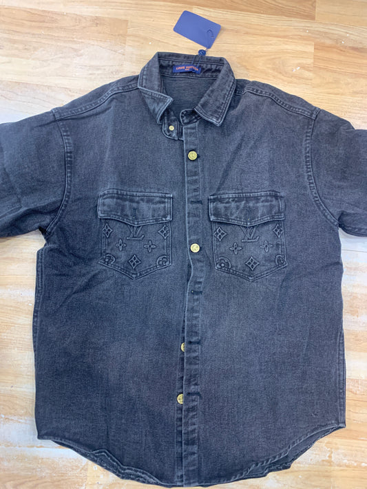 UOL Grey Shirt Half sleeve Baggy Fit 6666