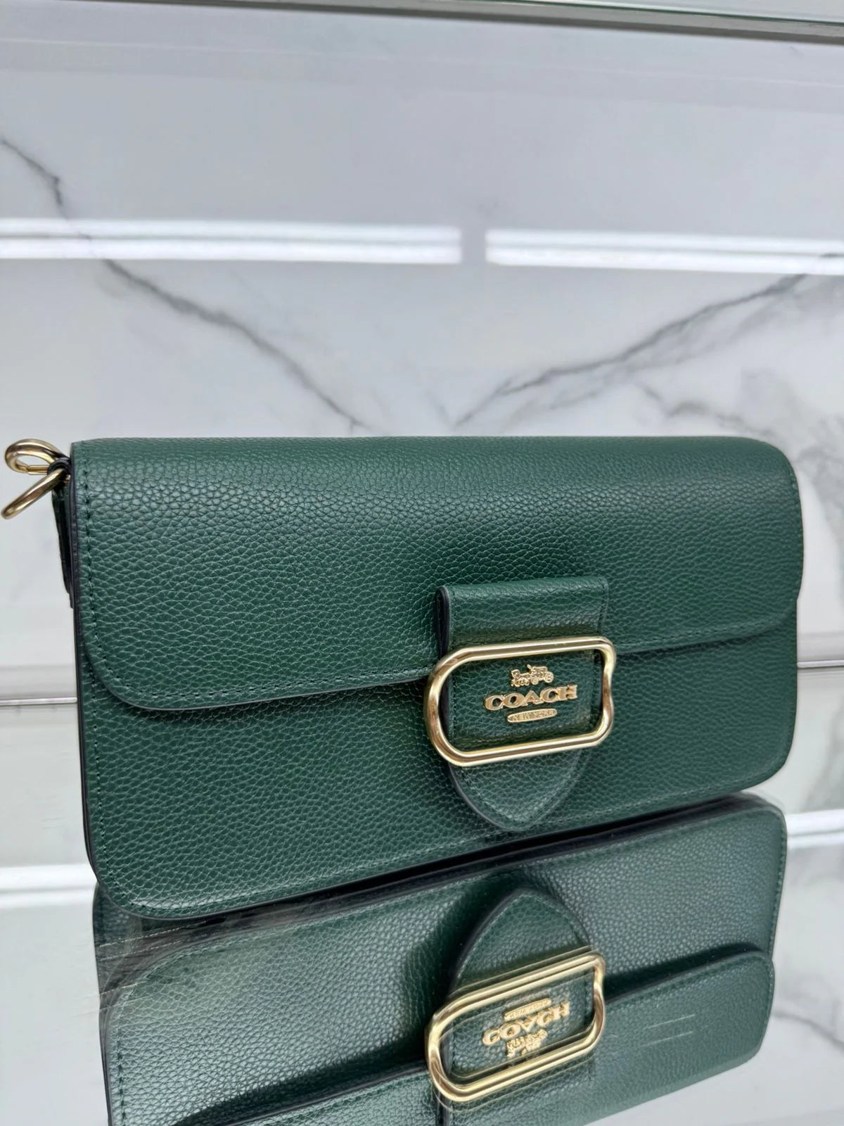 Aoc Multi Colour Golden Buckle Ladies Premium Quality Sling Hand Bag 9169