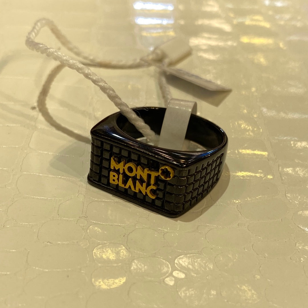 Mon Nom Black Gold Men’s Ring 85967