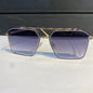 Yam Gold Frame Black Shade Unisex Sunglass 22402 59 13 138