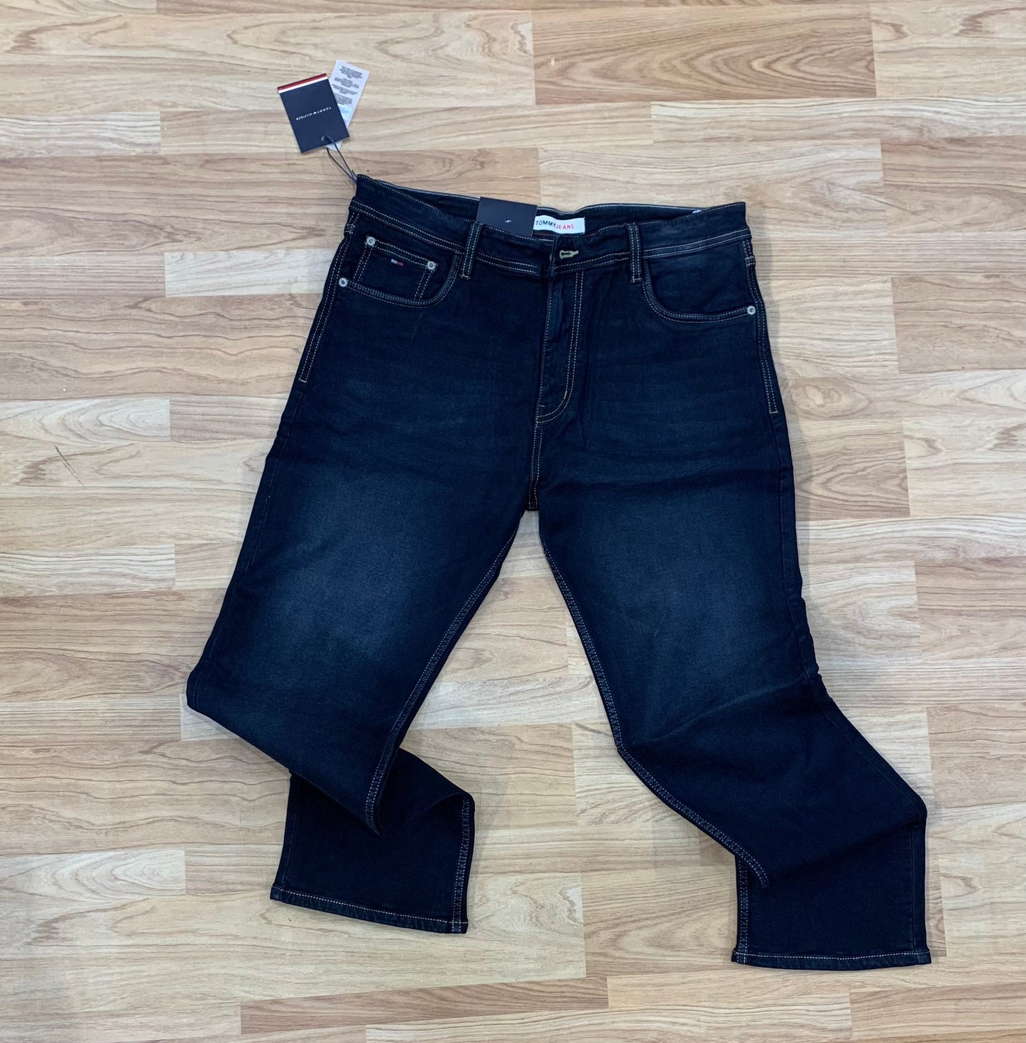 Mot Navy Blue Colour Regular Fit Plain Jeans 8256
