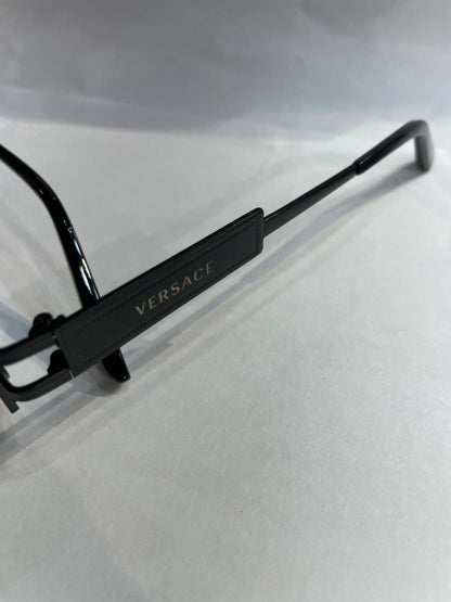 REV Black Frame Black Shade Unisex Sunglass LY-98427 52 16 142