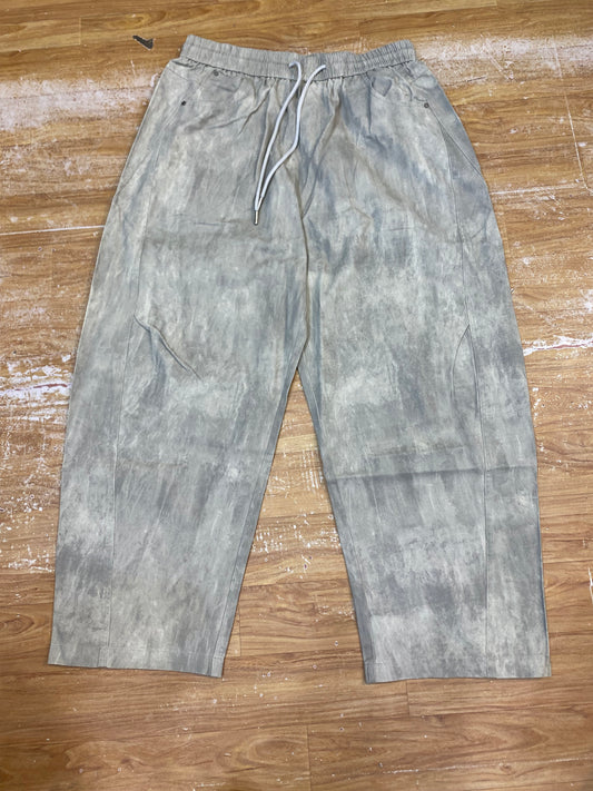 Handian 1979 Cram Grey Faded Colour Baggy Fit Jogger Pant HD-6703
