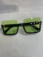 OID Green Frame Green Shade Unisex Sunglasses 8872 59 16 138