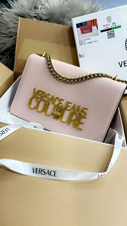 REV VER Golden Logo Premium Quality Ladies Sling Bag 79513