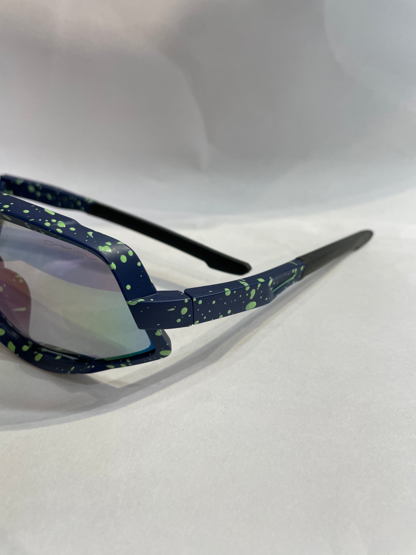 KAO OAK Blue Frame Blue mercury Shade Unisex Sunglass AL9808 75 12 140