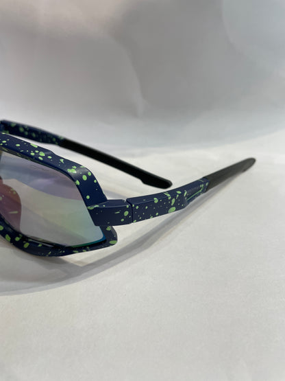 KAO OAK Blue Frame Blue mercury Shade Unisex Sunglass AL9808 75 12 140