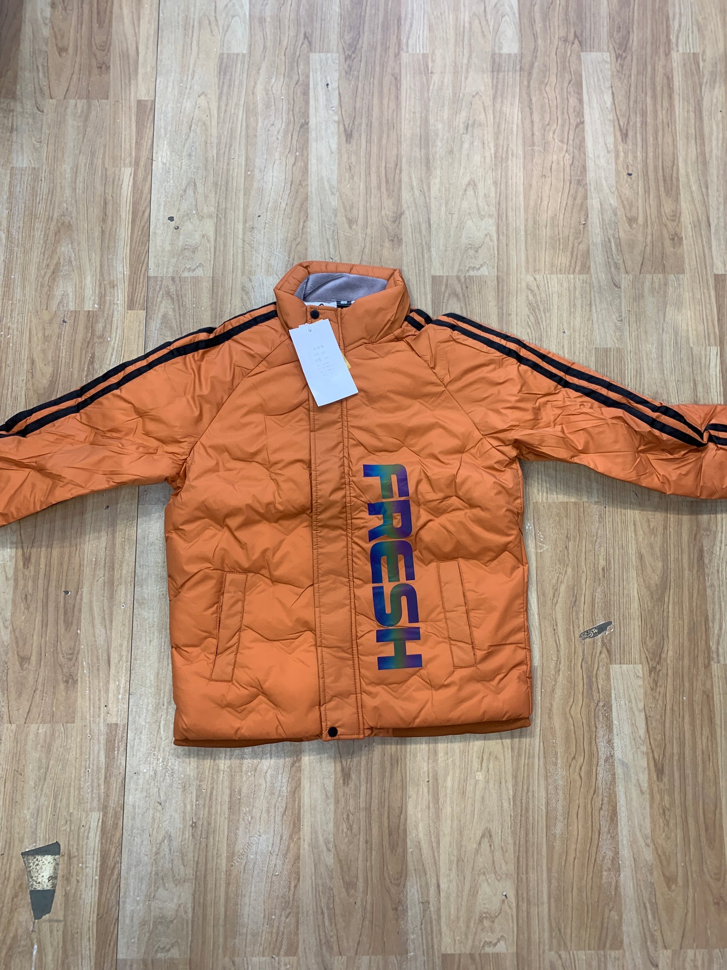 Fresh puffer Jacket Orange Colour 032