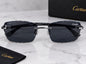 RAC CAR Black Stick Frameless Black Shade Unisex Sunglass CT985/s 57 18 140