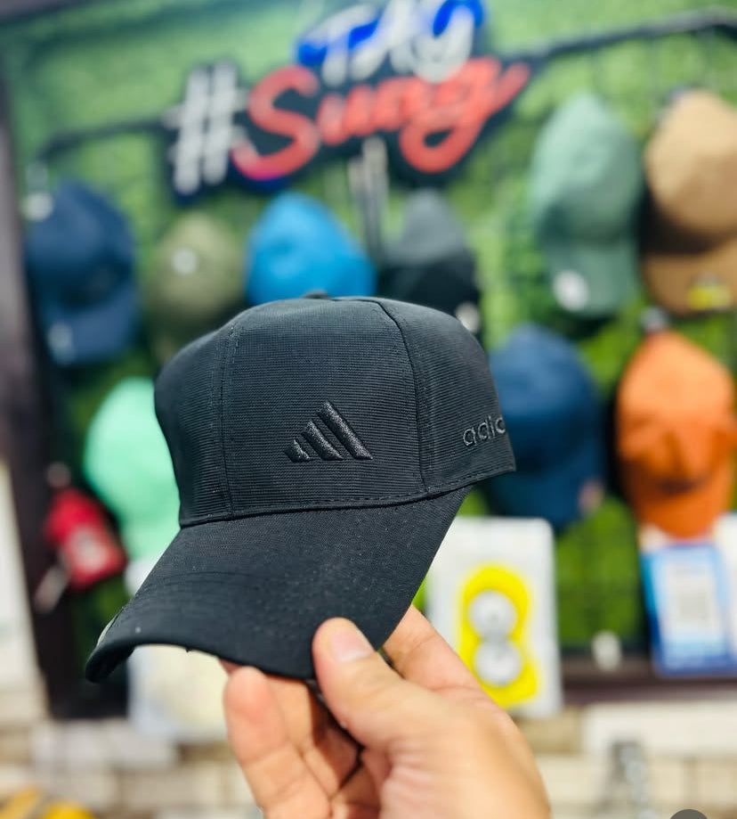 IDA ADI Full Black Colour Unisex Cap 988956